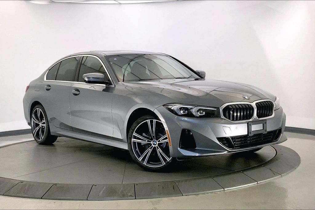 Skyscraper Gray Metallic 2024 BMW 3 Series 330i xDrive AWD Sedan All-Wheel Drive 8-Speed Automatic