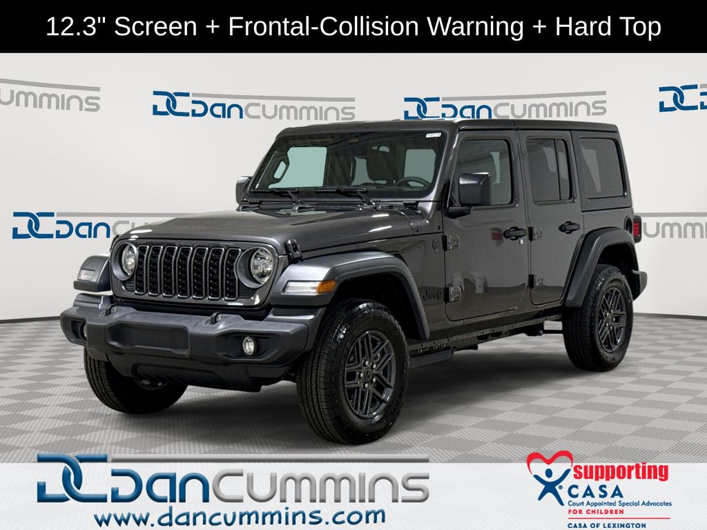 Gray (Granite Crystal Metallic Clearcoat) 2026 Jeep Wrangler SUV / Crossover Four-Wheel Drive 8-Speed Automatic