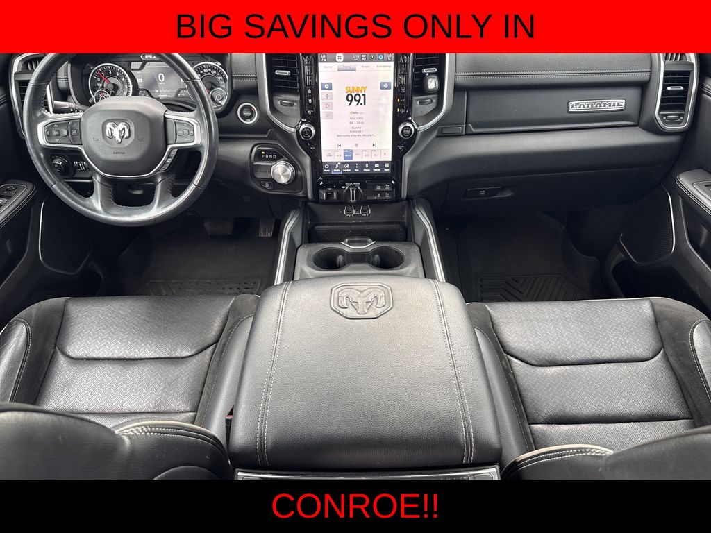 2023 Ram 1500 Laramie Blue at DeMontrond Auto Country
