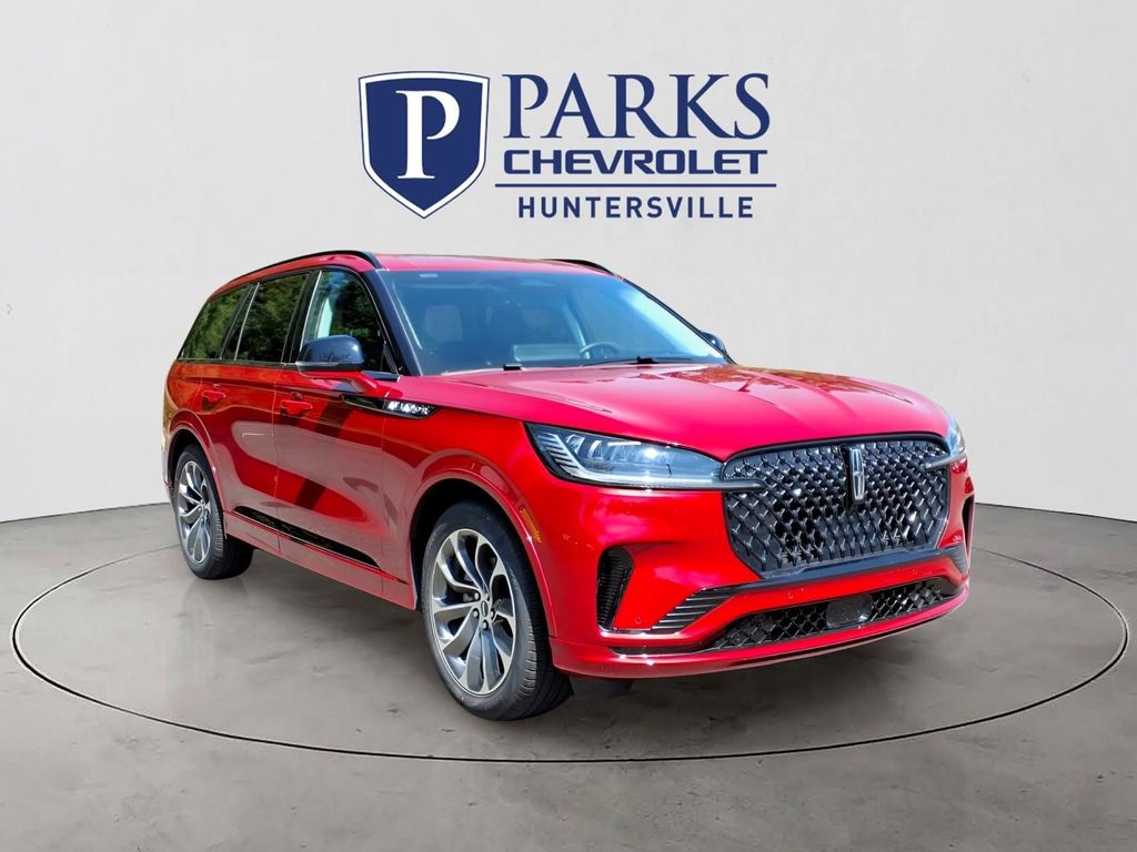 Red Carpet Tinted Clearcoat 2025 Lincoln Aviator SUV / Crossover Rear-Wheel Drive Automatic