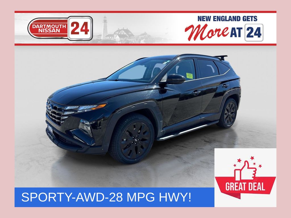 Phantom Black 2023 Hyundai Tucson SUV / Crossover All-Wheel Drive 8-Speed Automatic
