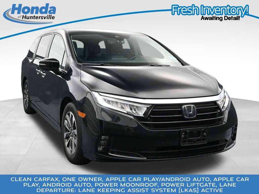 Crystal Black Pearl 2023 Honda Odyssey EX-L FWD Minivan Front-Wheel Drive Automatic