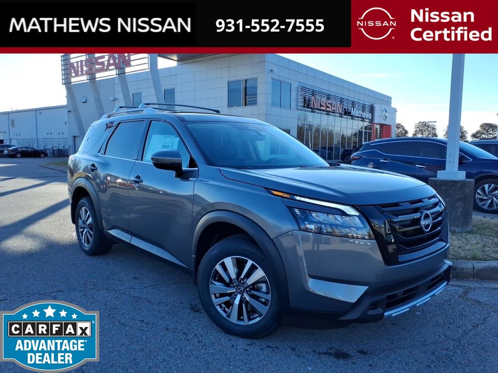Gray (Gun Metallic) 2025 Nissan Pathfinder SUV / Crossover All-Wheel Drive 9-Speed Automatic