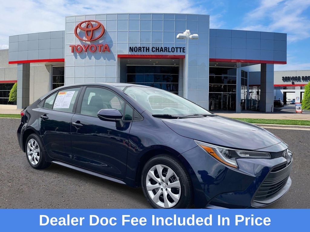 Blueprint 2025 Toyota Corolla LE FWD Sedan Front-Wheel Drive Continuously Variable Transmission