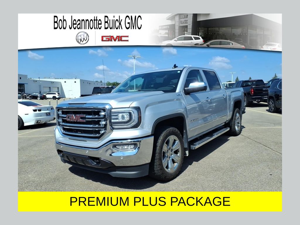 Quicksilver Metallic 2016 GMC Sierra 1500 Pickup Truck Four-Wheel Drive 8-Speed Automatic Overdrive