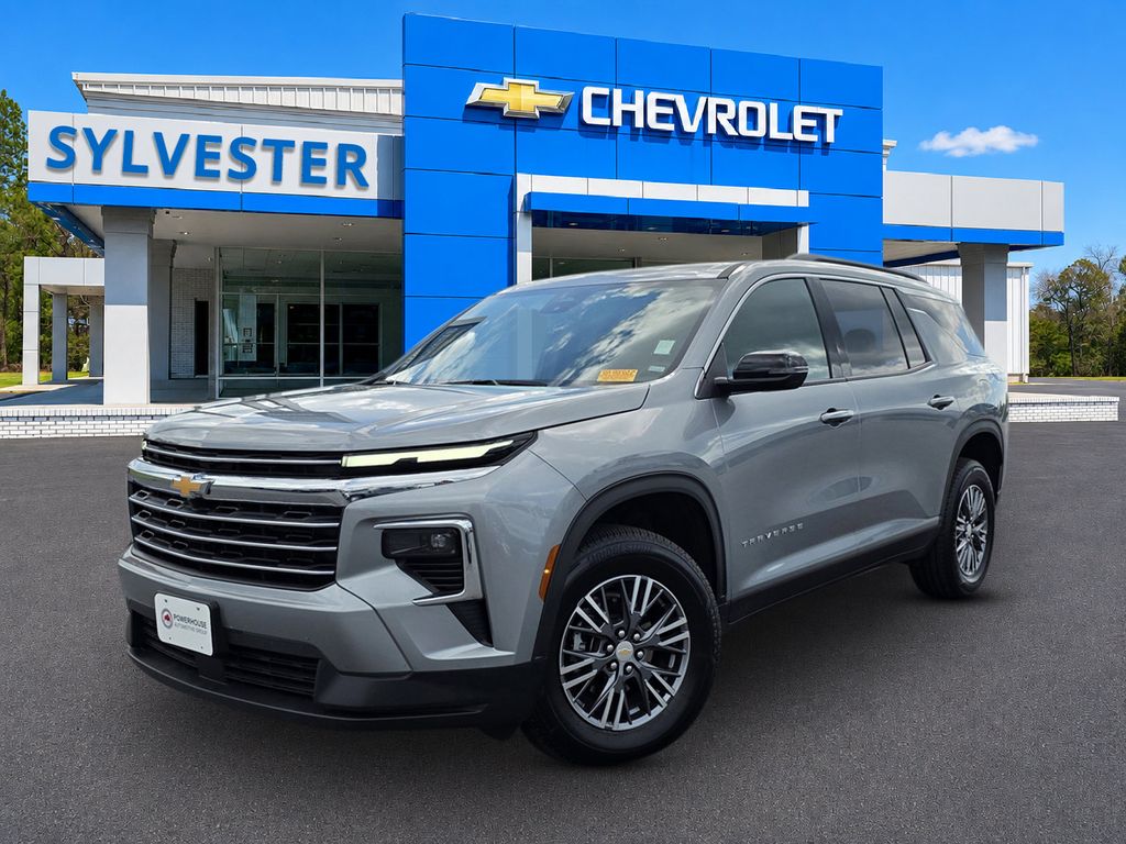 Sterling Gray Metallic 2026 Chevrolet Traverse SUV / Crossover Four-Wheel Drive 8-Speed Automatic