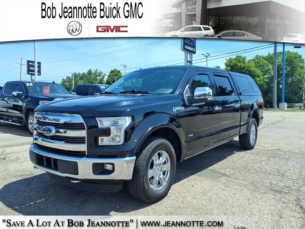 Shadow Black 2016 Ford F-150 Pickup Truck Four-Wheel Drive 6-Speed Automatic