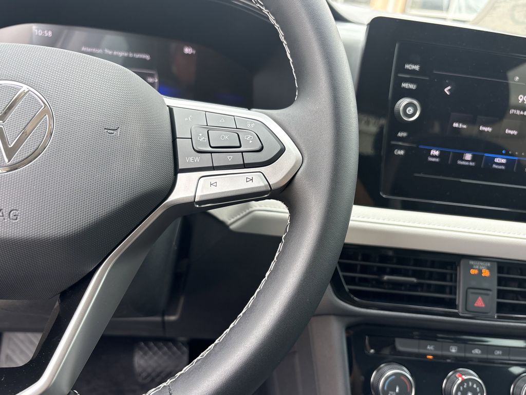 2026 Volkswagen Taos 1.5T S White at DeMontrond Automotive Group