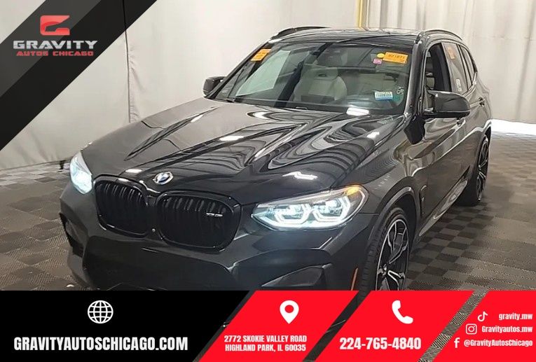 Black 2020 BMW X3 M SUV / Crossover All-Wheel Drive 8-Speed Automatic