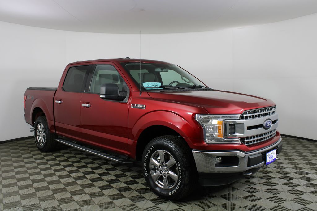Ruby Red Metallic 2018 Ford F-150 Pickup Truck Four-Wheel Drive Automatic