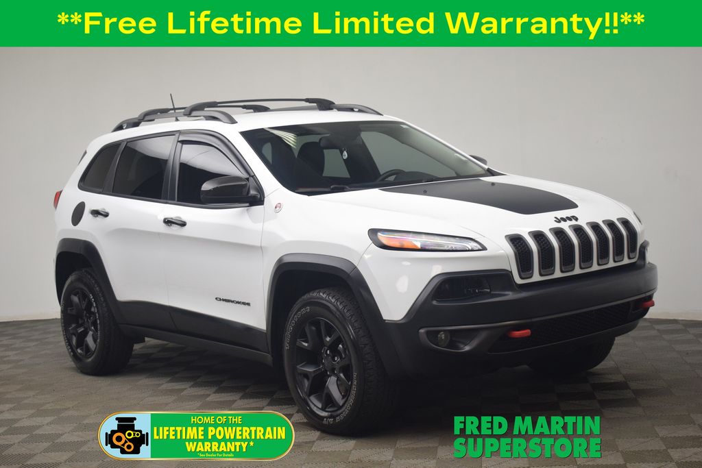 used 2017 Jeep Cherokee car, priced at $18,595