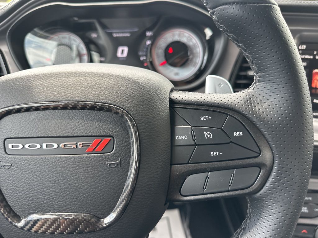 2023 Destroyer Gray Clearcoat Dodge Challenger R/T Scat Pack Widebody RWD Coupe