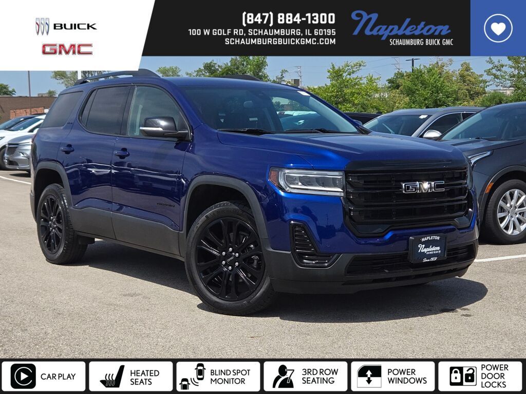 Ultra Blue Metallic 2023 GMC Acadia SUV / Crossover Front-Wheel Drive 9-Speed Automatic