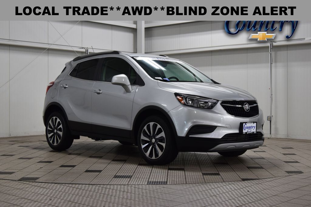 Quicksilver Metallic 2021 Buick Encore Preferred AWD SUV / Crossover All-Wheel Drive 6-Speed Automatic Overdrive