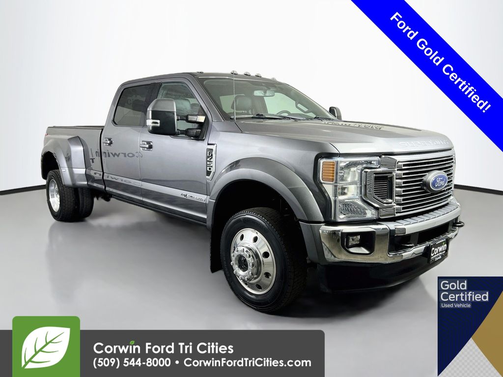 Carbonized Gray Metallic 2022 Ford F-450 Super Duty Pickup Truck Four-Wheel Drive Automatic