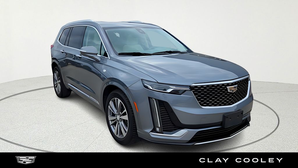 Gray (Satin Steel Metallic) 2020 Cadillac XT6 Premium Luxury FWD SUV / Crossover Front-Wheel Drive 9-Speed Automatic