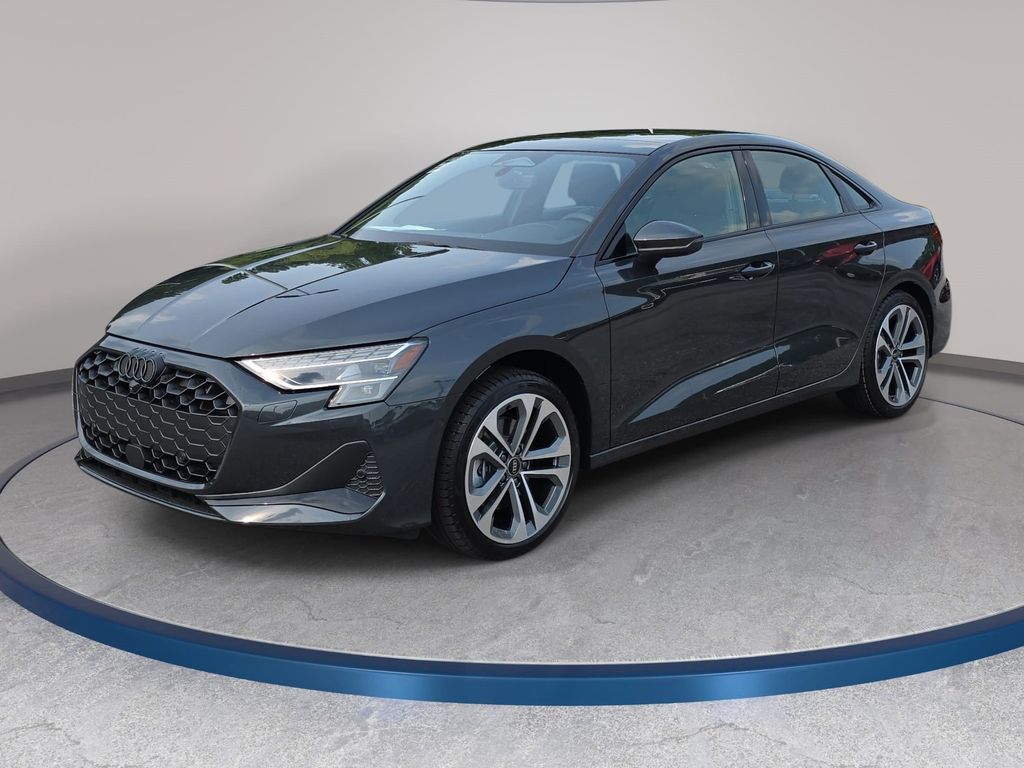 Gray 2026 Audi A3 Sedan All-Wheel Drive 7-Speed Automatic