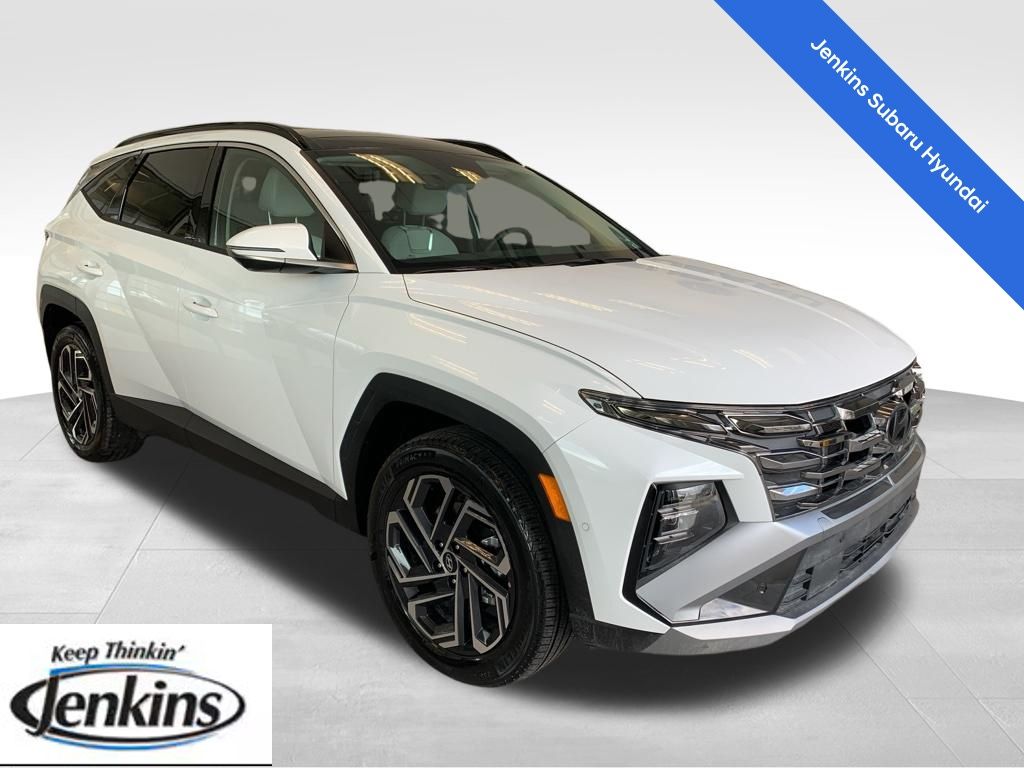 Creamy White Pearl 2026 Hyundai Tucson Hybrid Limited AWD SUV / Crossover All-Wheel Drive 6-Speed Automatic