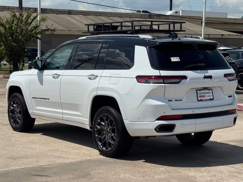 2023 Jeep Grand Cherokee L Summit White at Gullo Toyota
