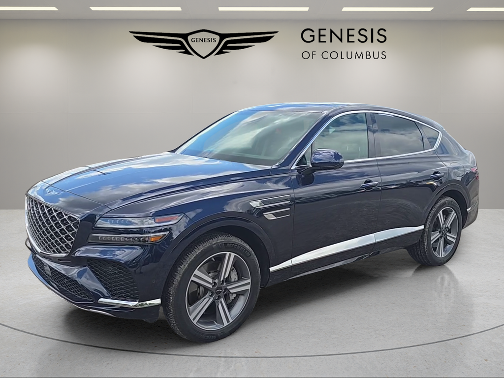 Capri Blue 2025 Genesis GV80 Coupe 3.5T AWD Coupe All-Wheel Drive 8-Speed Automatic