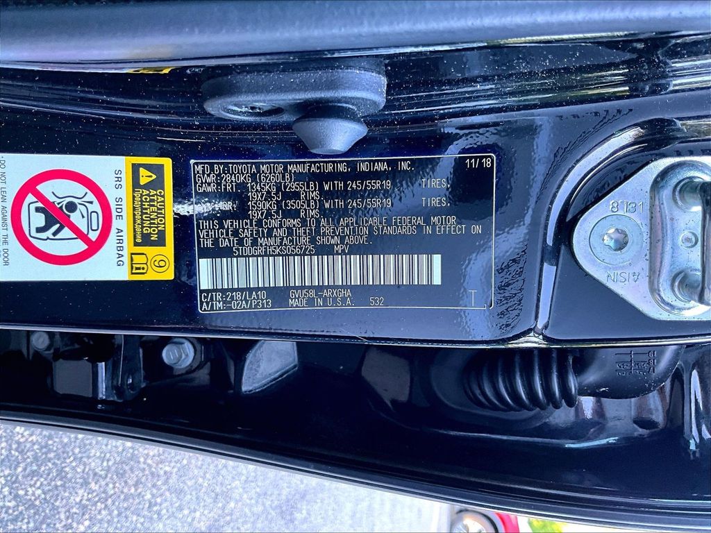 2019 Toyota Highlander Hybrid — photo 9