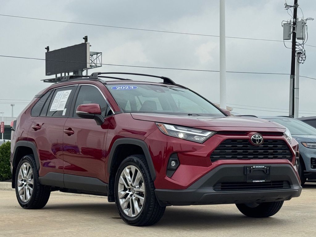 2023 Toyota RAV4 XLE Premium Red at Community Toyota
