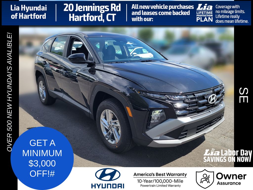 Phantom Black 2026 Hyundai Tucson SUV / Crossover All-Wheel Drive 8-Speed Automatic