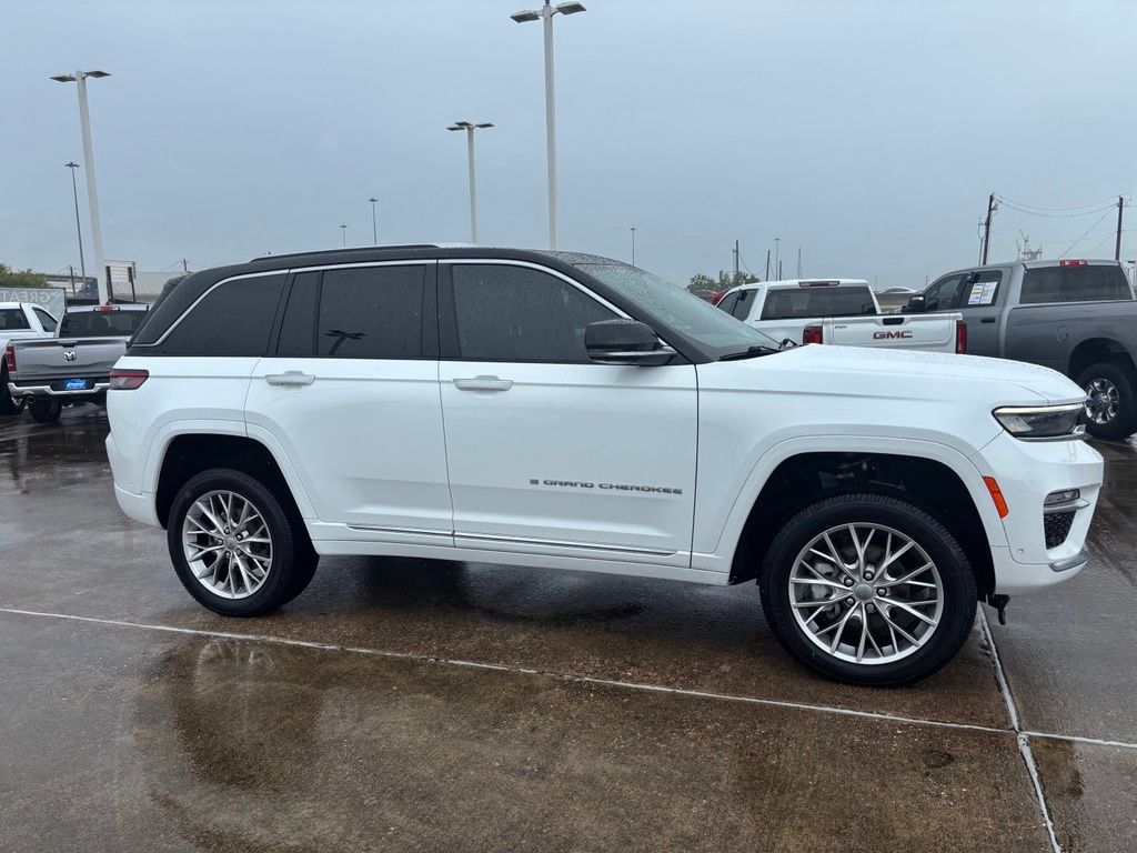 2023 Jeep Grand Cherokee Summit White at Wharton Chevrolet GMC