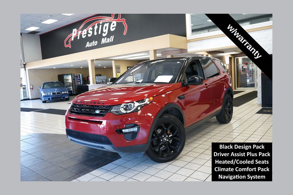 Firenze Red Metallic 2018 Land Rover Discovery Sport HSE AWD SUV / Crossover All-Wheel Drive 9-Speed Automatic