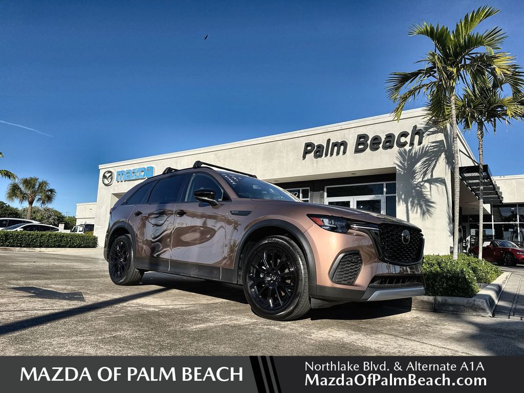 Red (Melting Copper Metallic) 2025 Mazda CX-70 3.3 Turbo Premium Plus AWD SUV / Crossover All-Wheel Drive 8-Speed Automatic