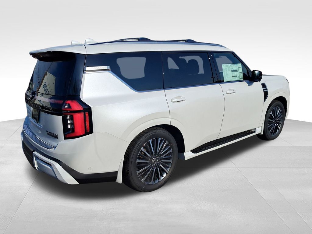 2026 Nissan Armada Platinum Reserve White at John Sisson Motors