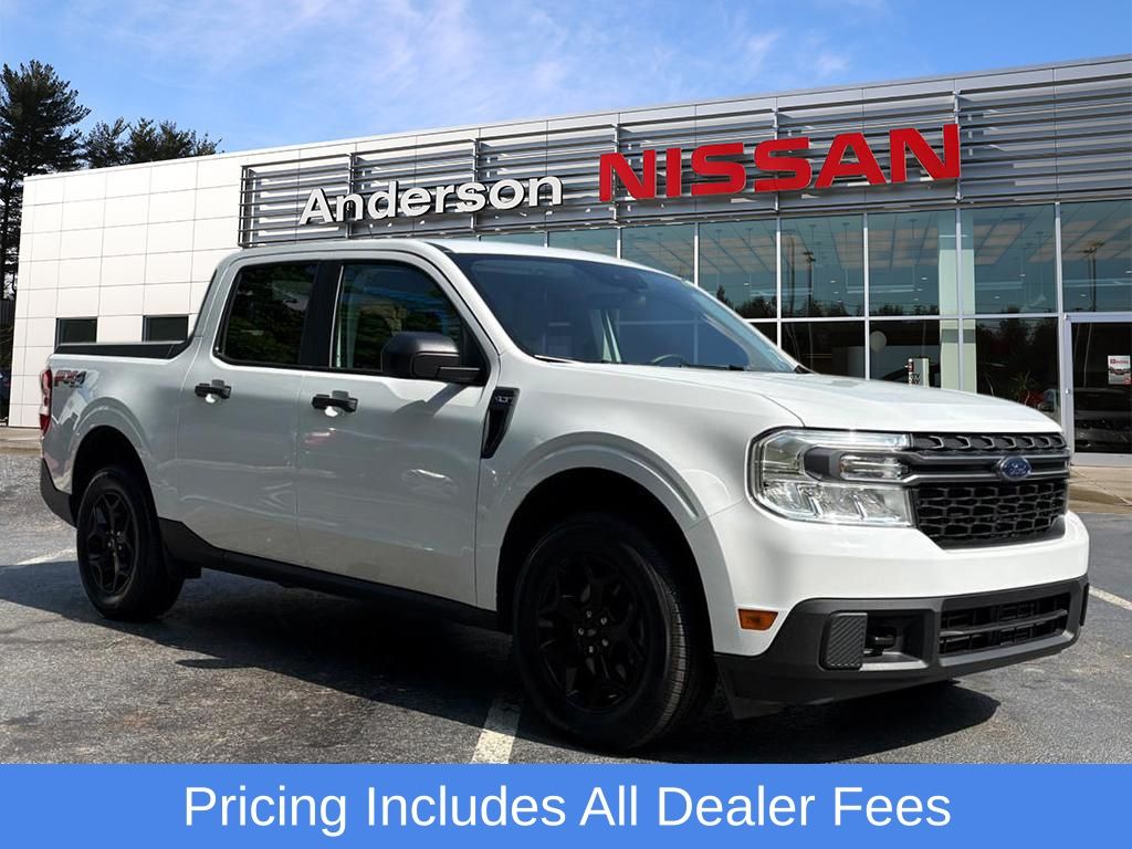 Oxford White 2024 Ford Maverick Pickup Truck All-Wheel Drive 8-Speed Automatic