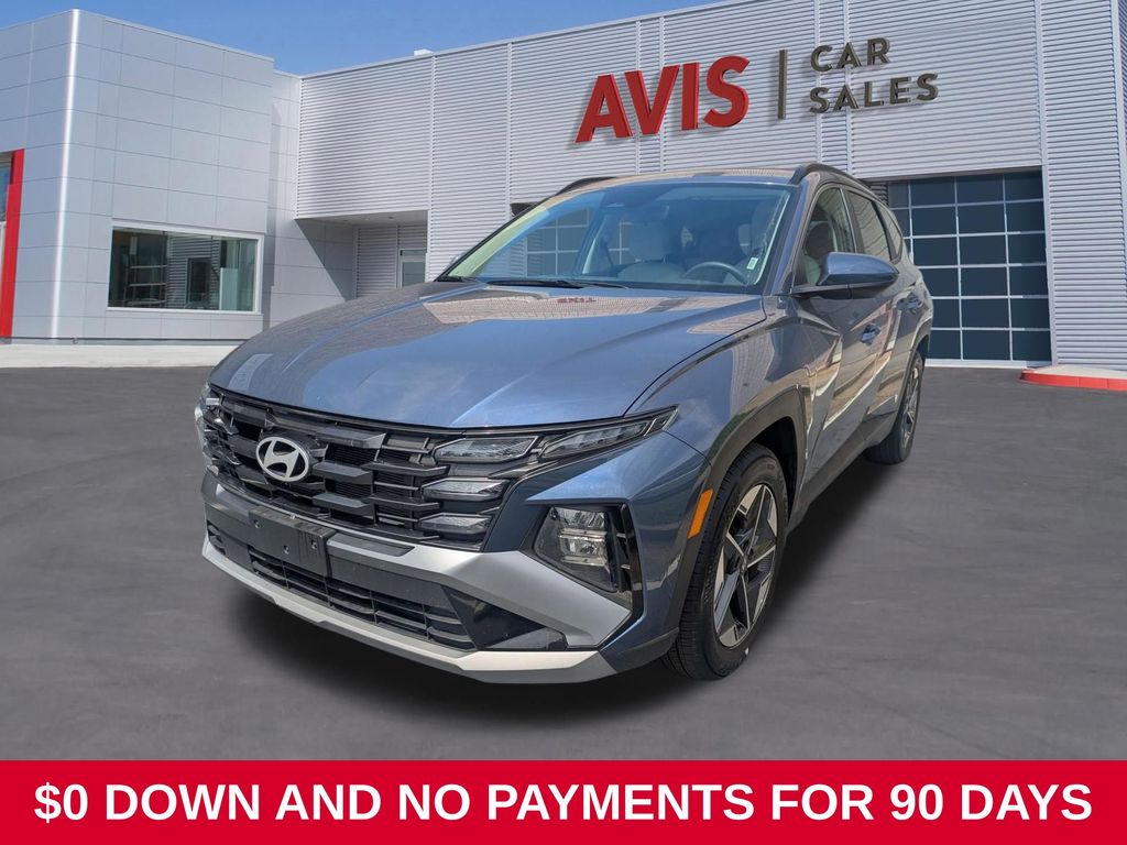 Atlantis Blue 2025 Hyundai Tucson SUV / Crossover Front-Wheel Drive 8-Speed Automatic