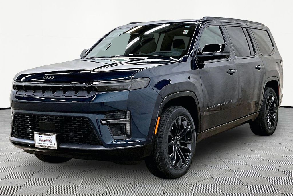 Fathom Blue Pearlcoat 2026 Jeep Grand Wagoneer Summit Obsidian 4WD SUV / Crossover Four-Wheel Drive 8-Speed Automatic