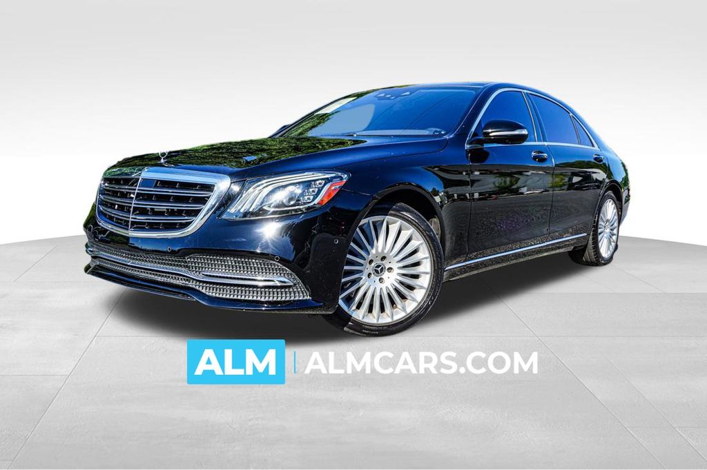 Magnetite Black Metallic 2020 Mercedes-Benz S-Class Sedan Rear-Wheel Drive 9-Speed Automatic