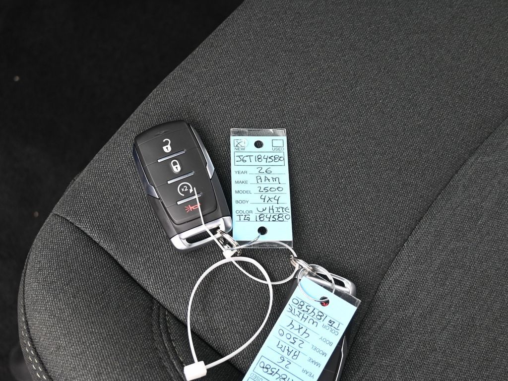 New 2026 Bright White Clearcoat Ram Big Horn image 18