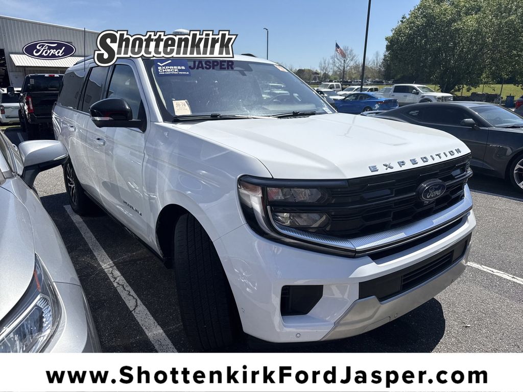 Oxford White 2025 Ford Expedition MAX Platinum 4WD SUV / Crossover Four-Wheel Drive Automatic