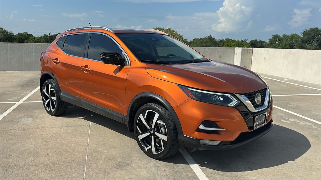 2021 Nissan Rogue Sport SL Orange at Joe Myers Mazda Kia