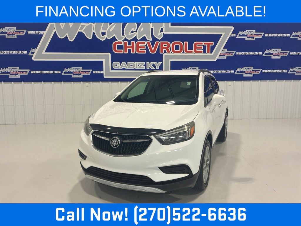 Summit White 2017 Buick Encore SUV / Crossover Front-Wheel Drive 6-Speed Automatic Overdrive