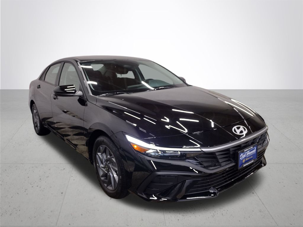 2025 Hyundai Elantra Hybrid Blue photo 4