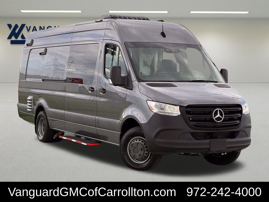 Gray 2021 Mercedes-Benz Sprinter Cargo Van 4X2 7-Speed Automatic