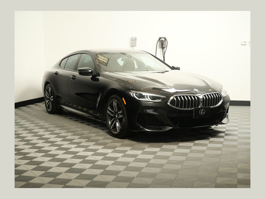 Black Sapphire Metallic 2022 BMW 8 Series Coupe All-Wheel Drive 8-Speed Automatic
