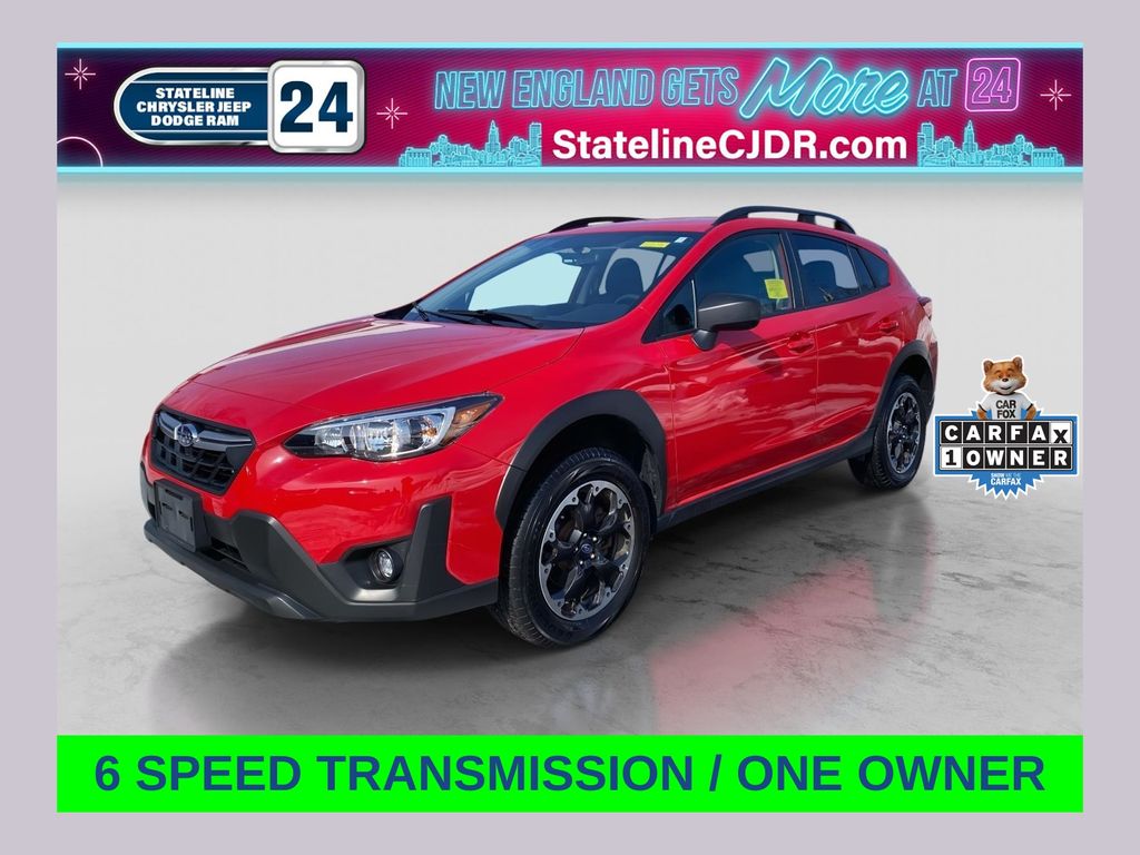 Pure Red 2023 Subaru Crosstrek AWD SUV / Crossover All-Wheel Drive 6-Speed Manual