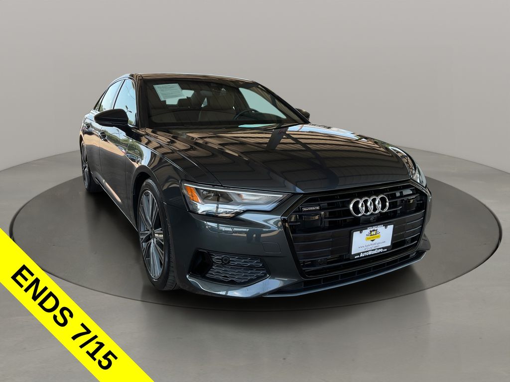 Manhattan Gray Metallic 2023 Audi A6 Sedan All-Wheel Drive 7-Speed Automatic