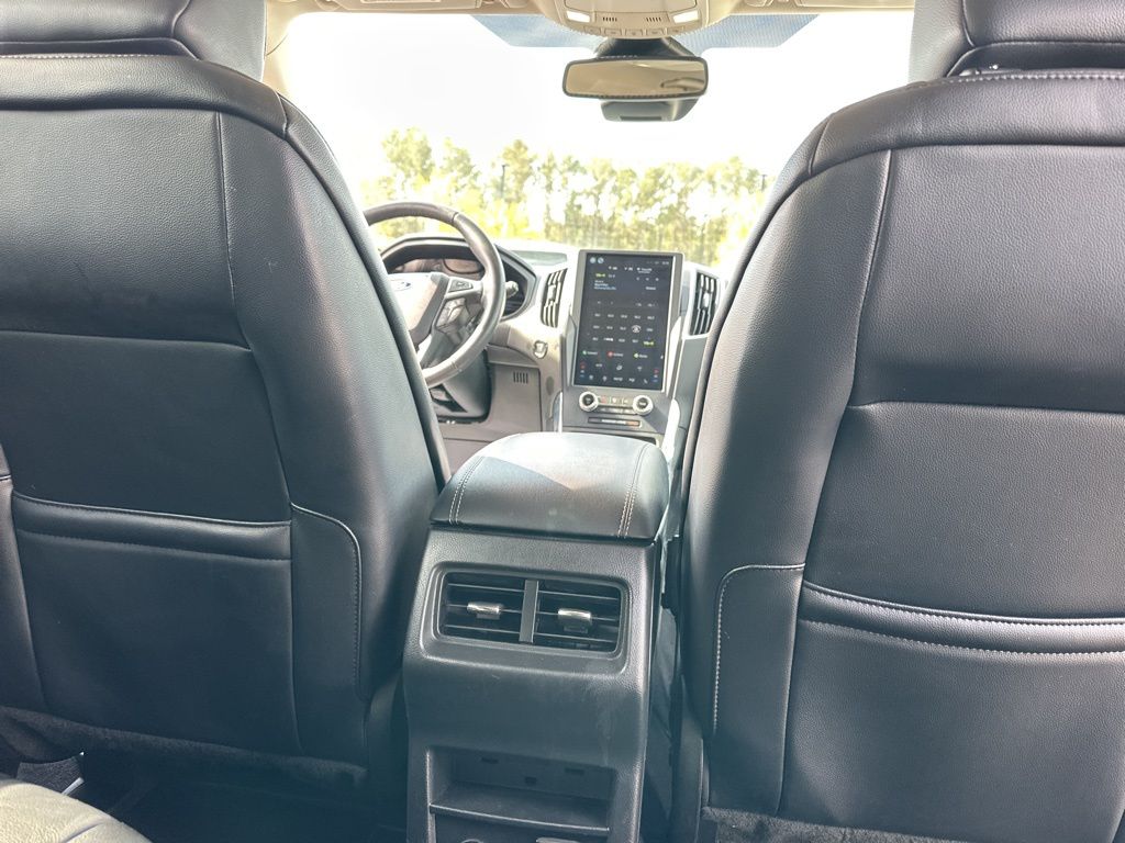 2022 Carbonized Gray Metallic Ford Edge Titanium AWD SUV