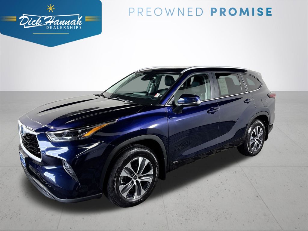 Blueprint 2024 Toyota Highlander Hybrid SUV / Crossover All-Wheel Drive Continuously Variable Transmission