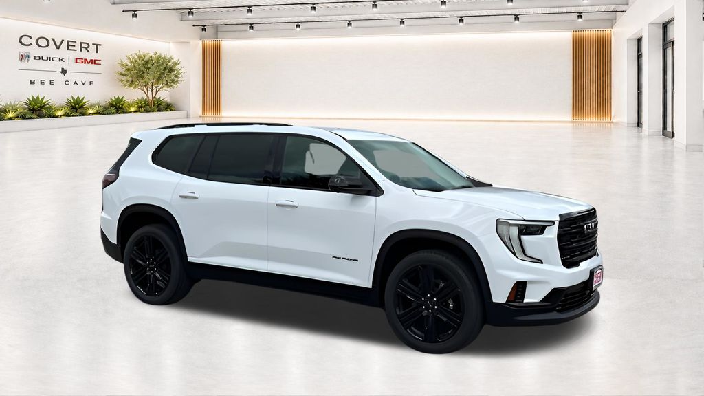 Summit White 2026 GMC Acadia SUV / Crossover Front-Wheel Drive 8-Speed Automatic