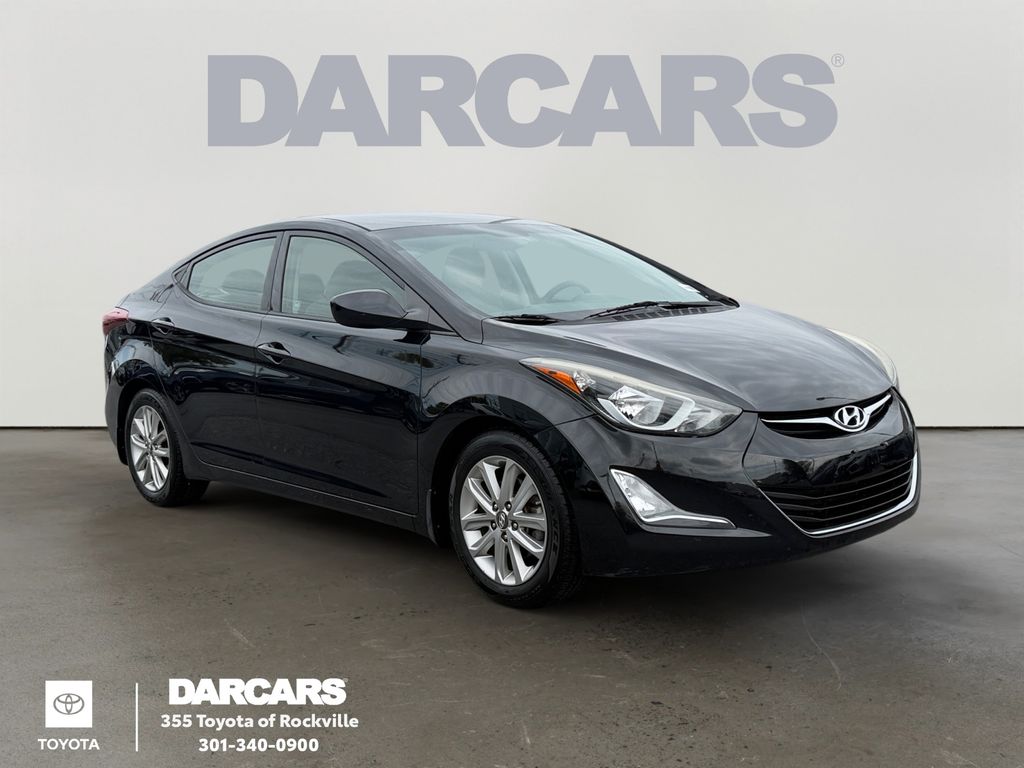 Phantom Black 2016 Hyundai Elantra Sedan Front-Wheel Drive 6-Speed Automatic