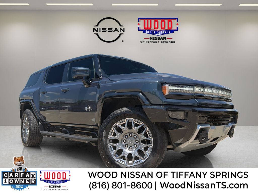 Gray (Graphite Blue Metallic) 2025 GMC Hummer EV SUV SUV / Crossover All-Wheel Drive 1-Speed Automatic