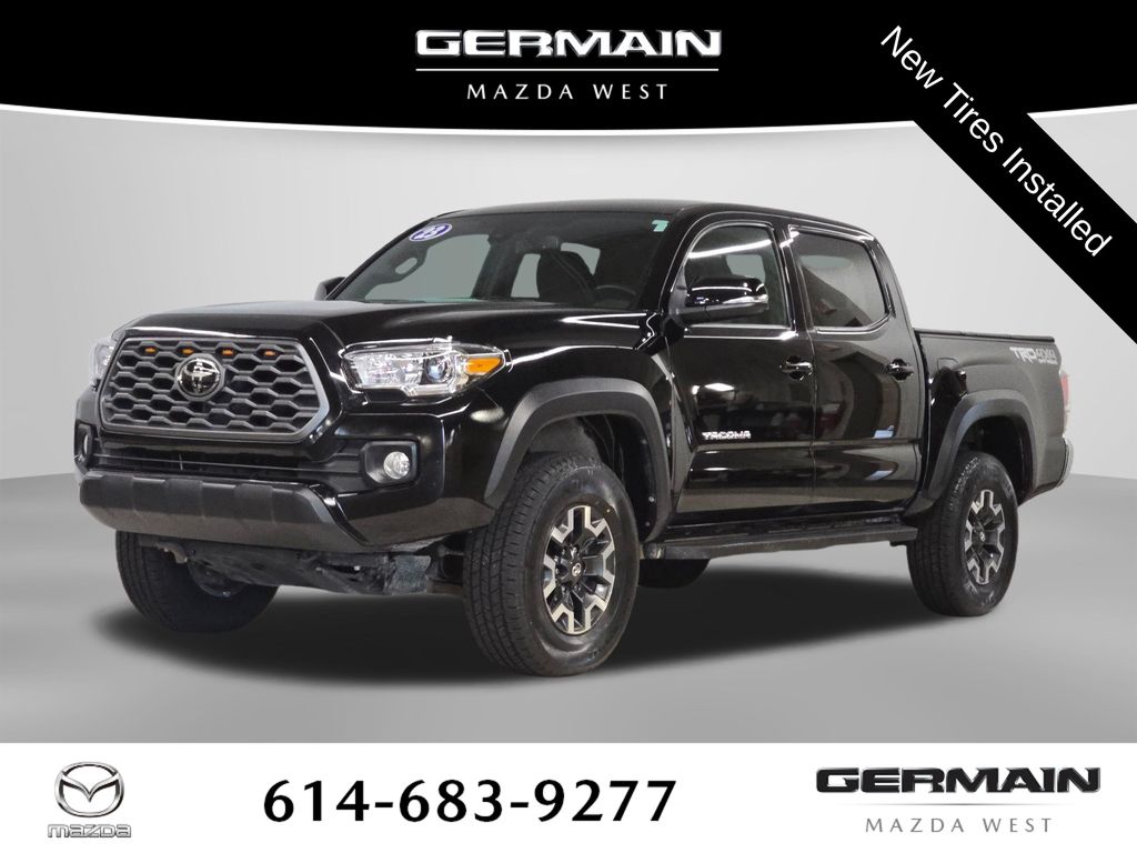 Black 2023 Toyota Tacoma Pickup Truck Four-Wheel Drive 6-Speed Automatic
